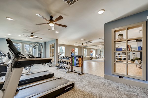 fitness center at Alders Magnolia Apartments 