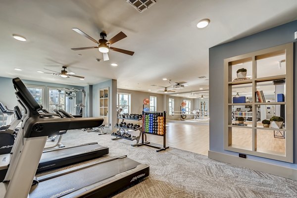 Fitness center with modern equipment at Alders Magnolia Apartments for a healthy lifestyle and community wellness