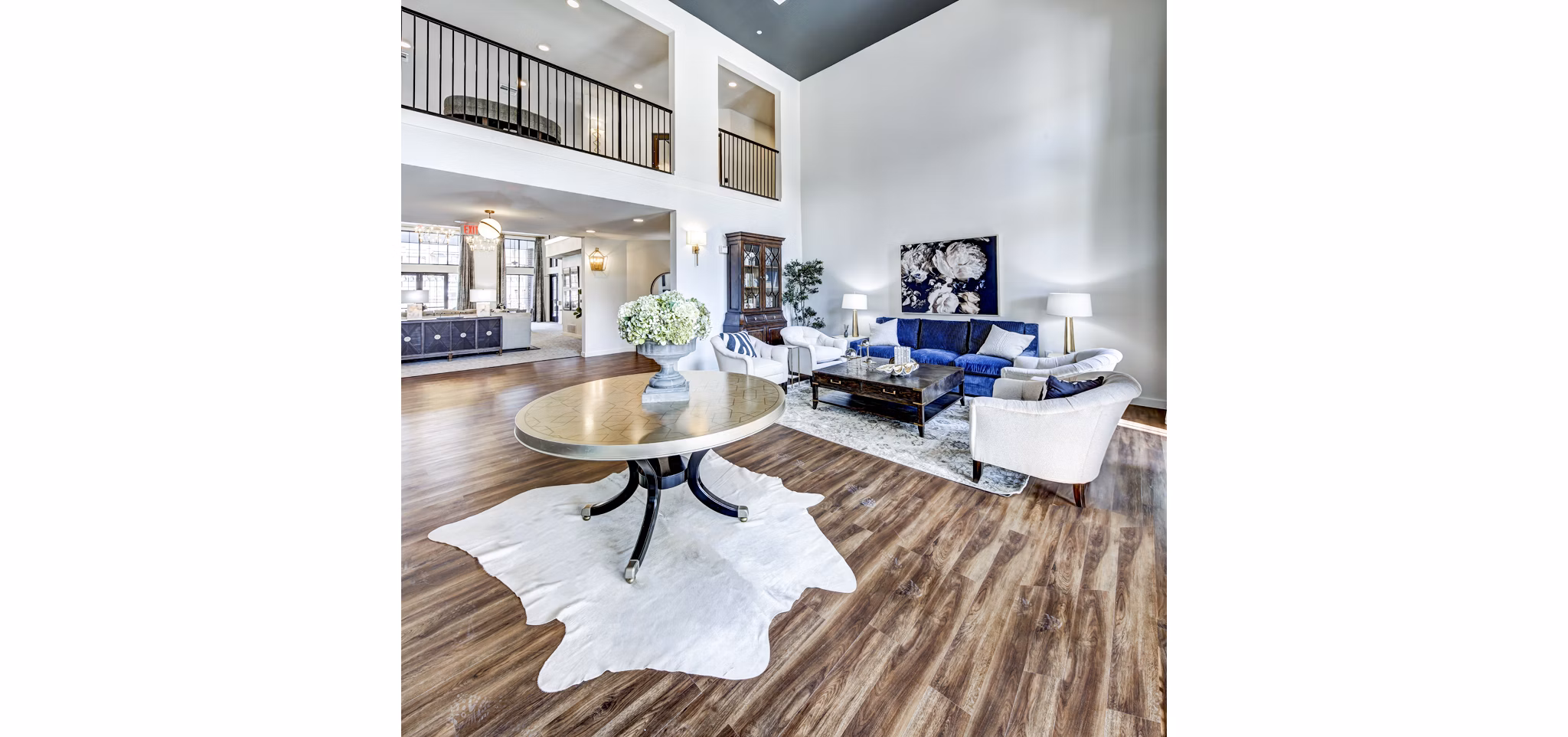 Elegant clubhouse with modern design at NorthStar Georgetown Apartments