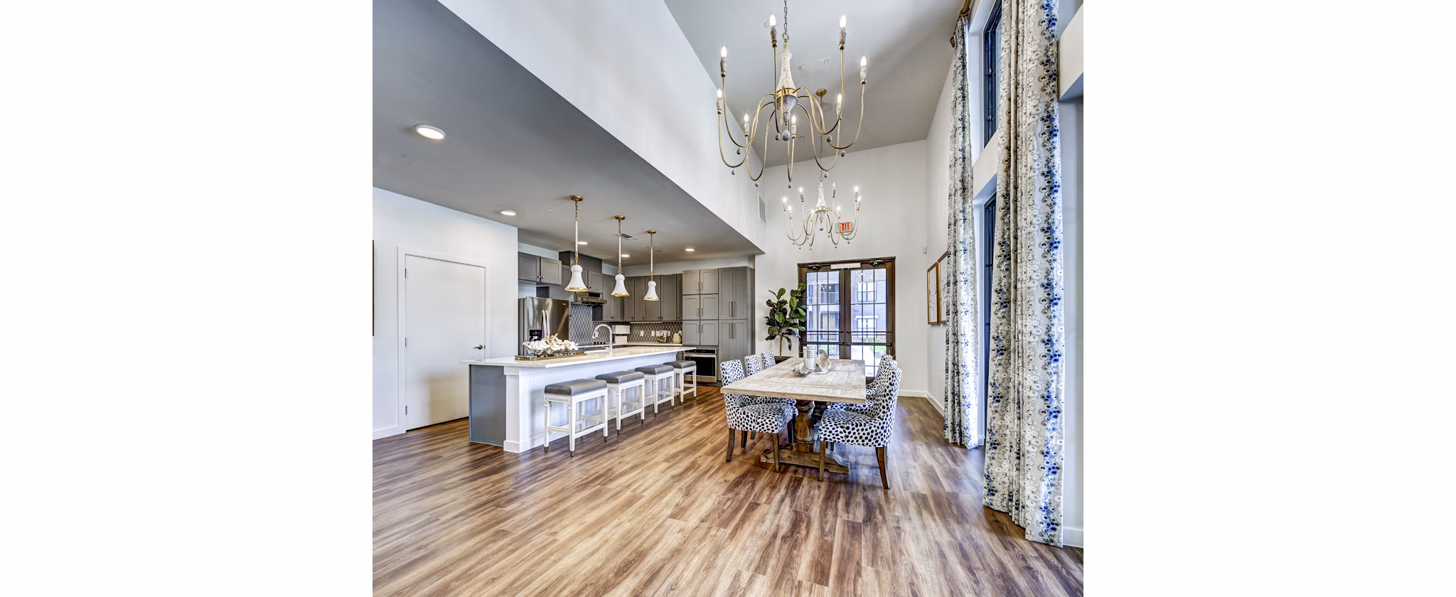 Luxury clubhouse with state-of-the-art amenities at NorthStar Georgetown Apartments