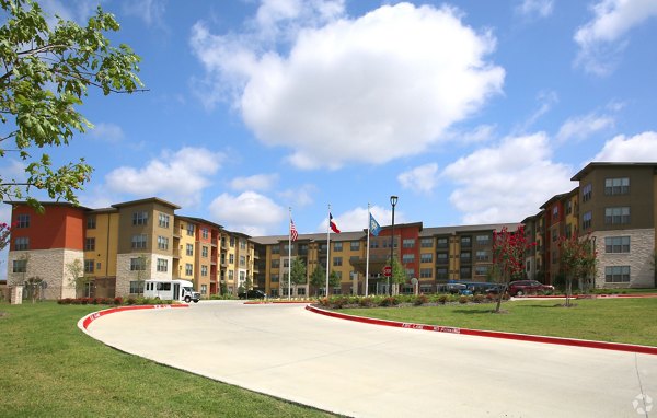 exterior at The Orchards at Arlington Highlands Apartments