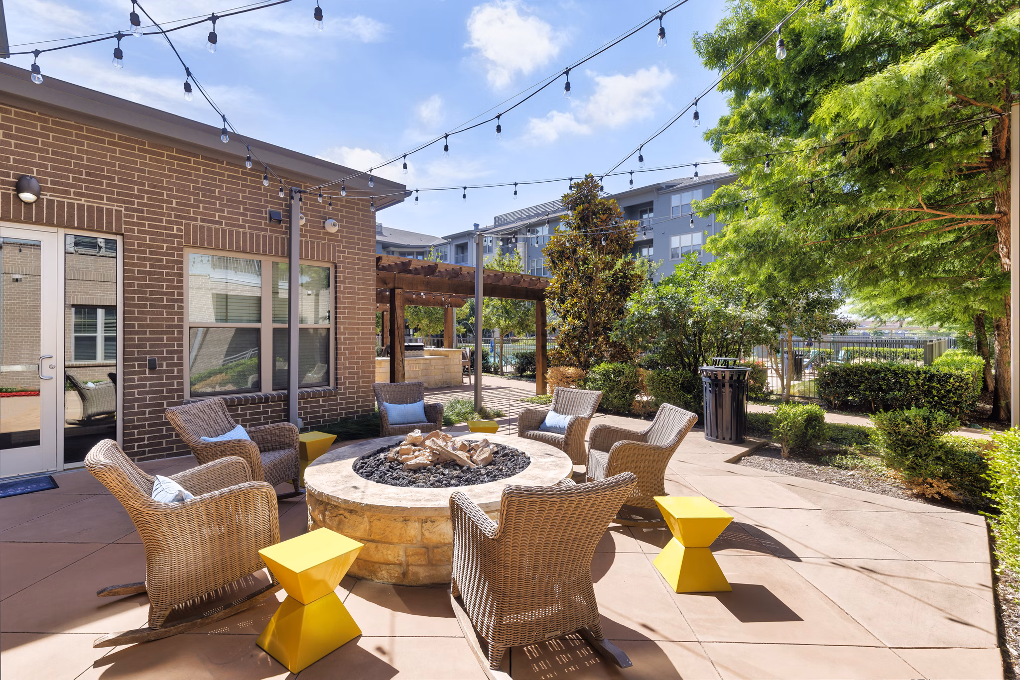 grill areavat The Orchards at Market Plaza Apartments