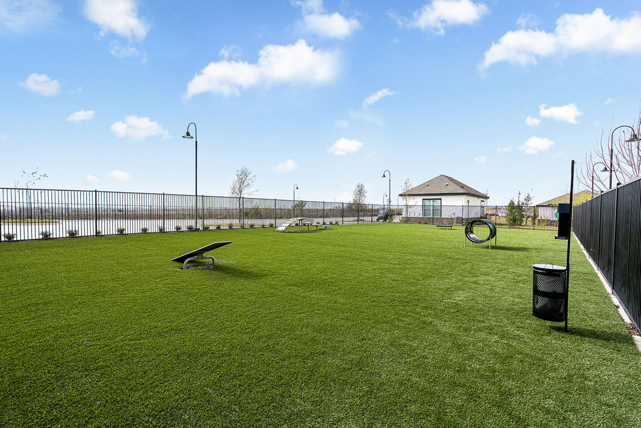 Dog park at Tacara Weiss Ranch
