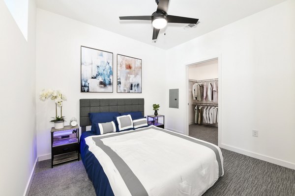 bedroom at Bellamy Executive Park Apartments