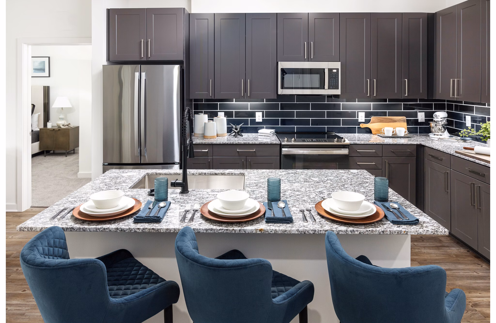 rendering at Bellamy Executive Park Apartments