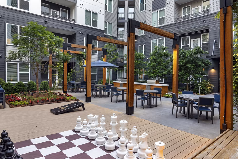rendering at Bellamy Executive Park Apartments