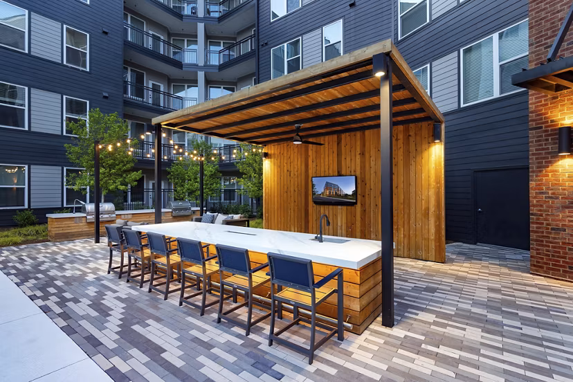rendering at Bellamy Executive Park Apartments