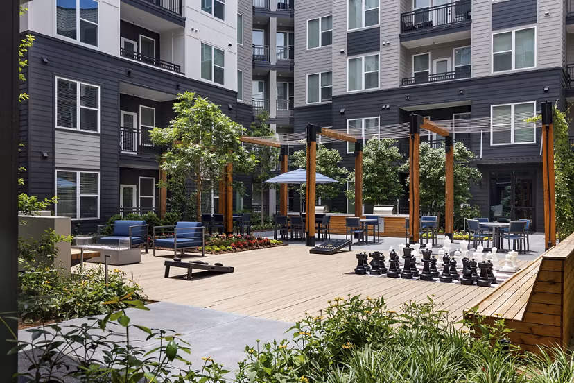 rendering at Bellamy Executive Park Apartments