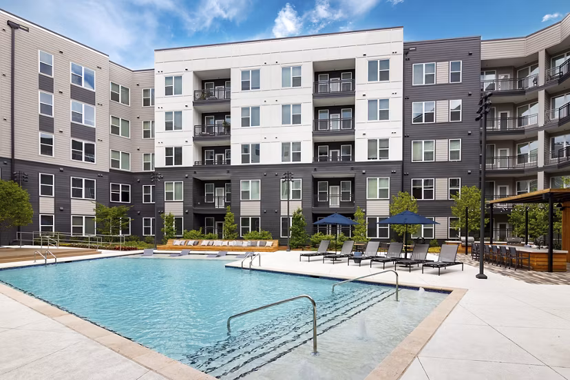 rendering at Bellamy Executive Park Apartments