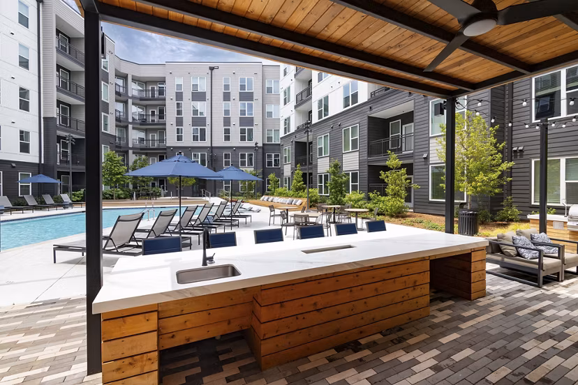rendering at Bellamy Executive Park Apartments