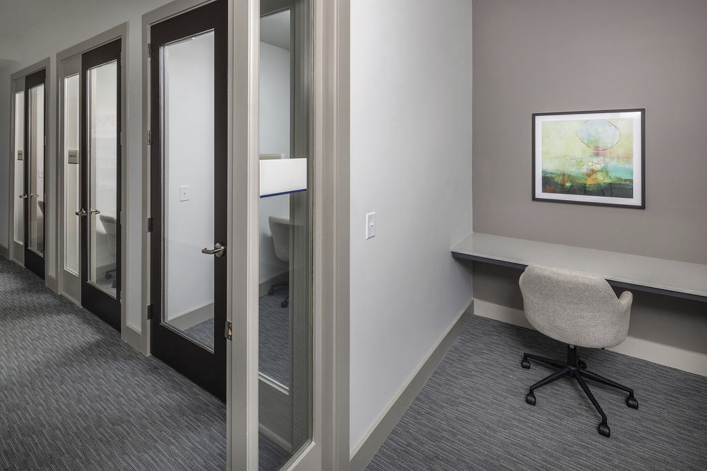 Work space at Prose Mccullough Station
