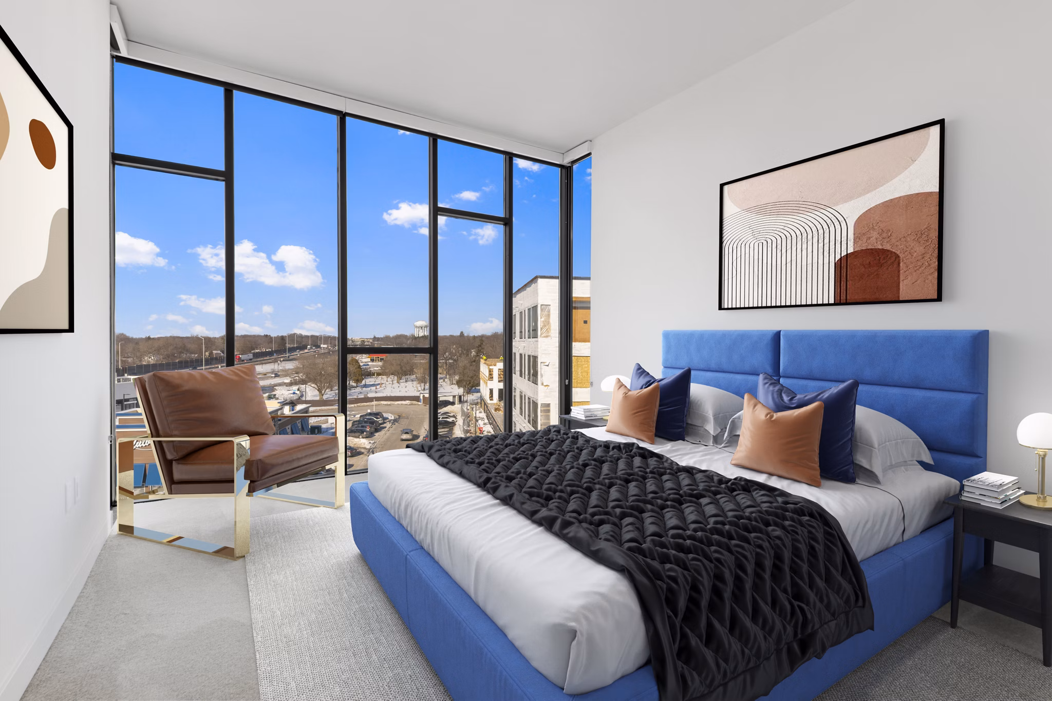 rendering at The Lydell Apartments