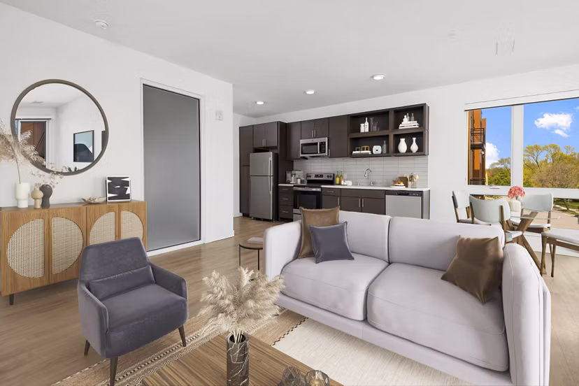 rendering at The Lydell Apartments