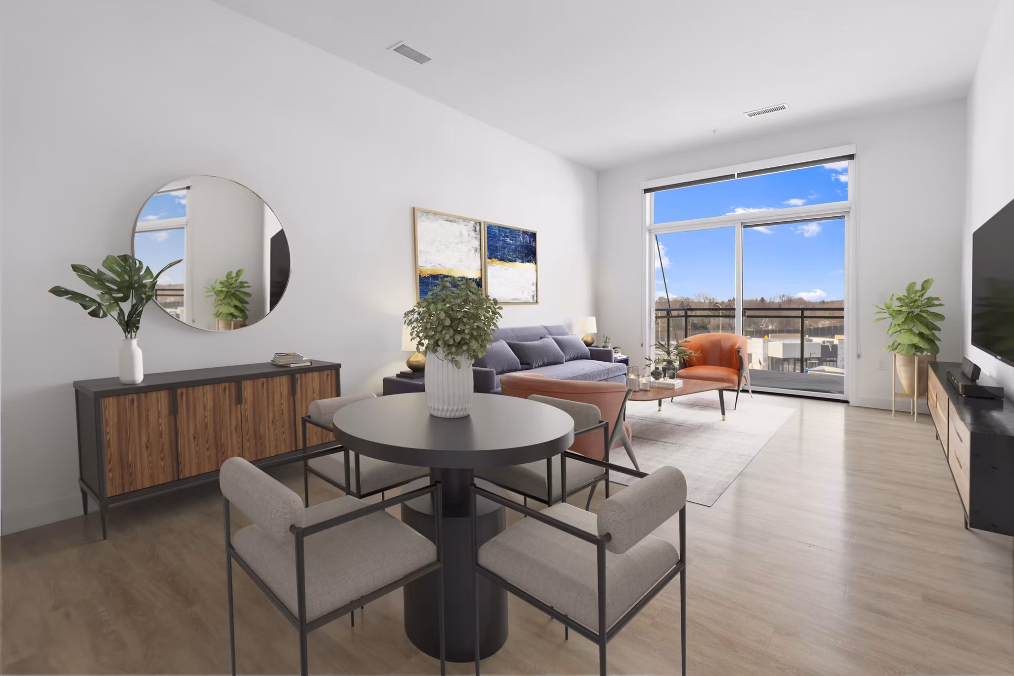 rendering at The Lydell Apartments