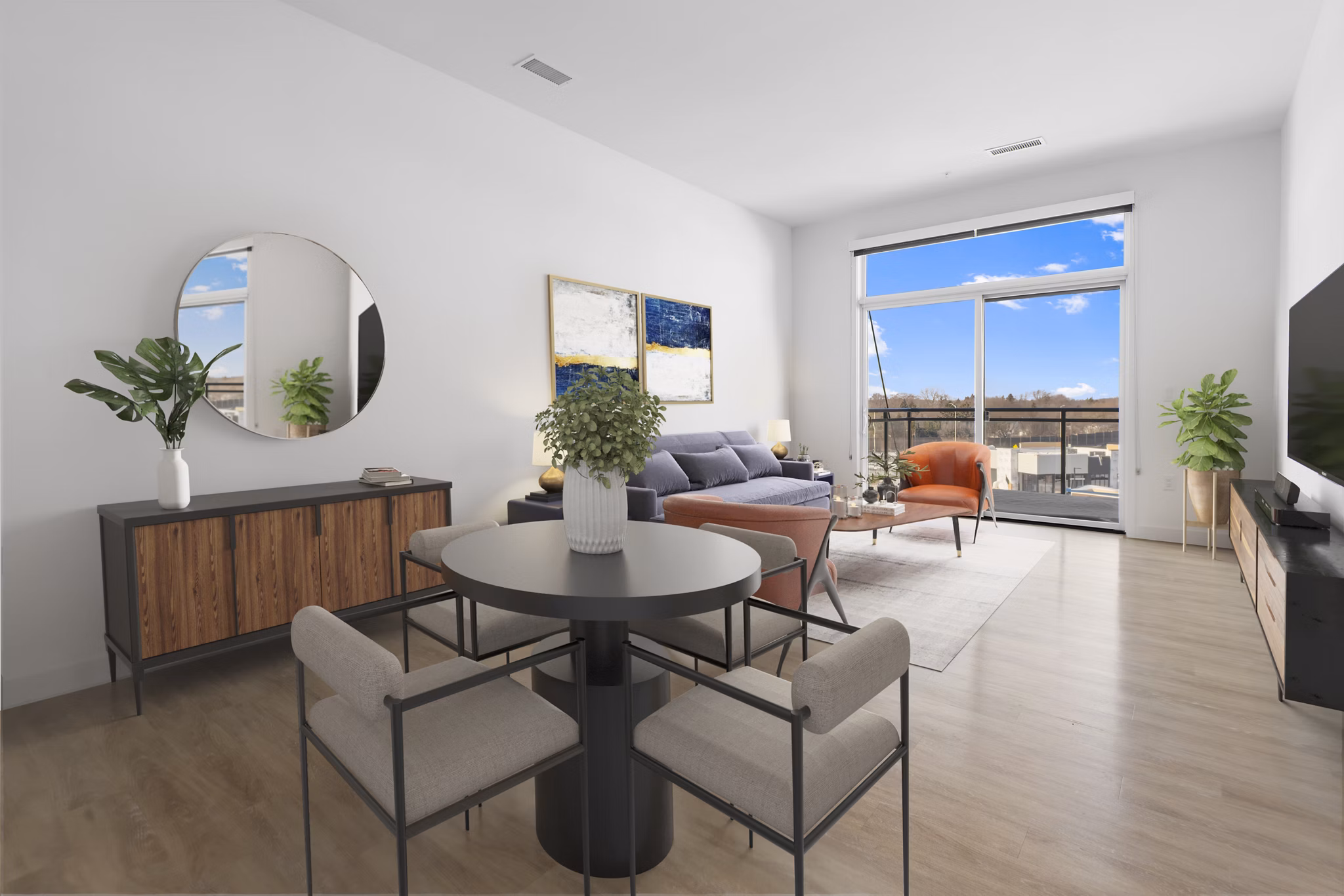 rendering at The Lydell Apartments