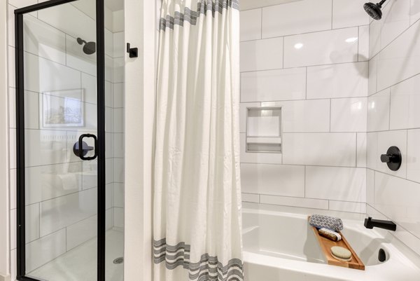 bathroom at The Cortesin at Eilan Apartments