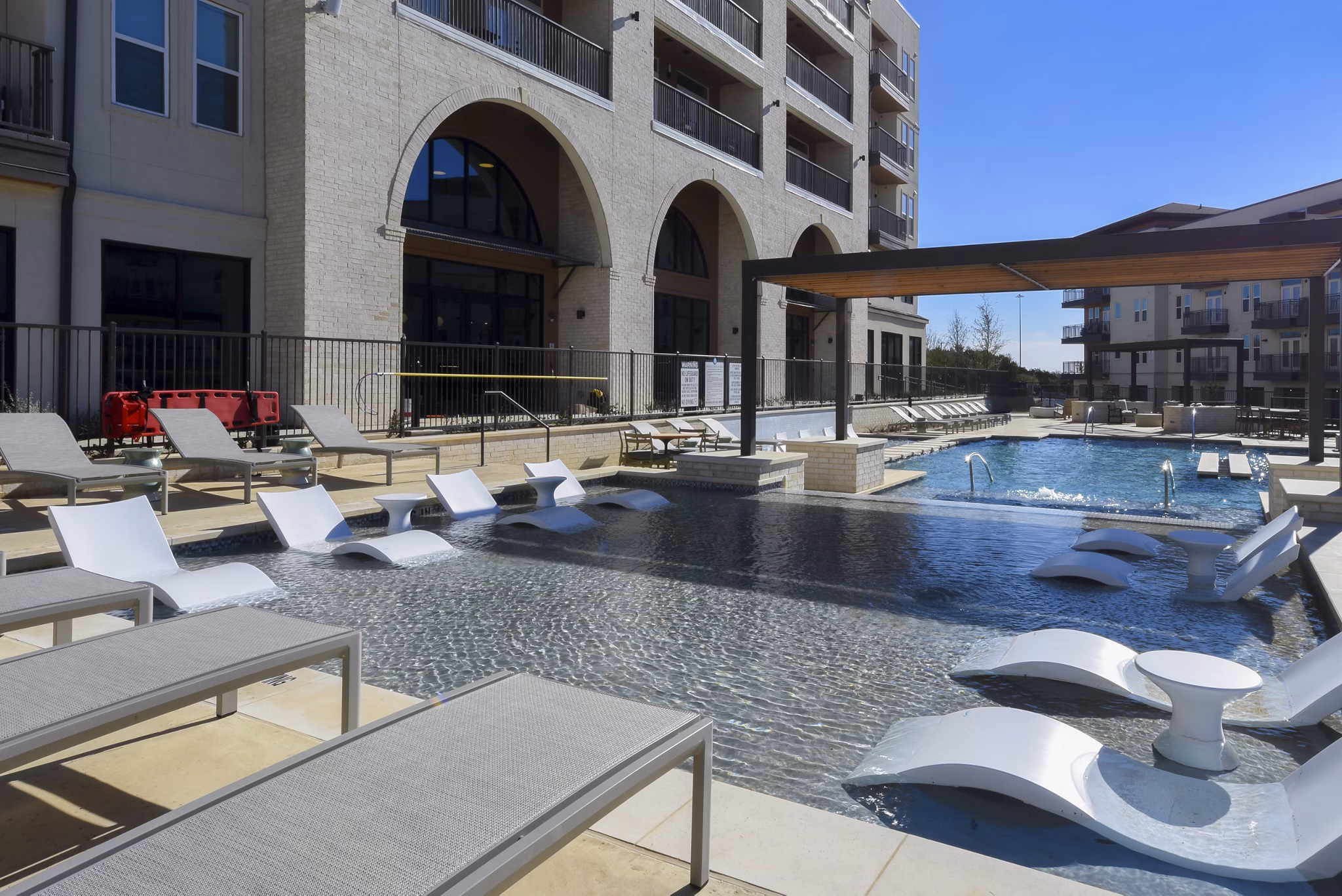 pool at The Cortesin at Eilan Apartments