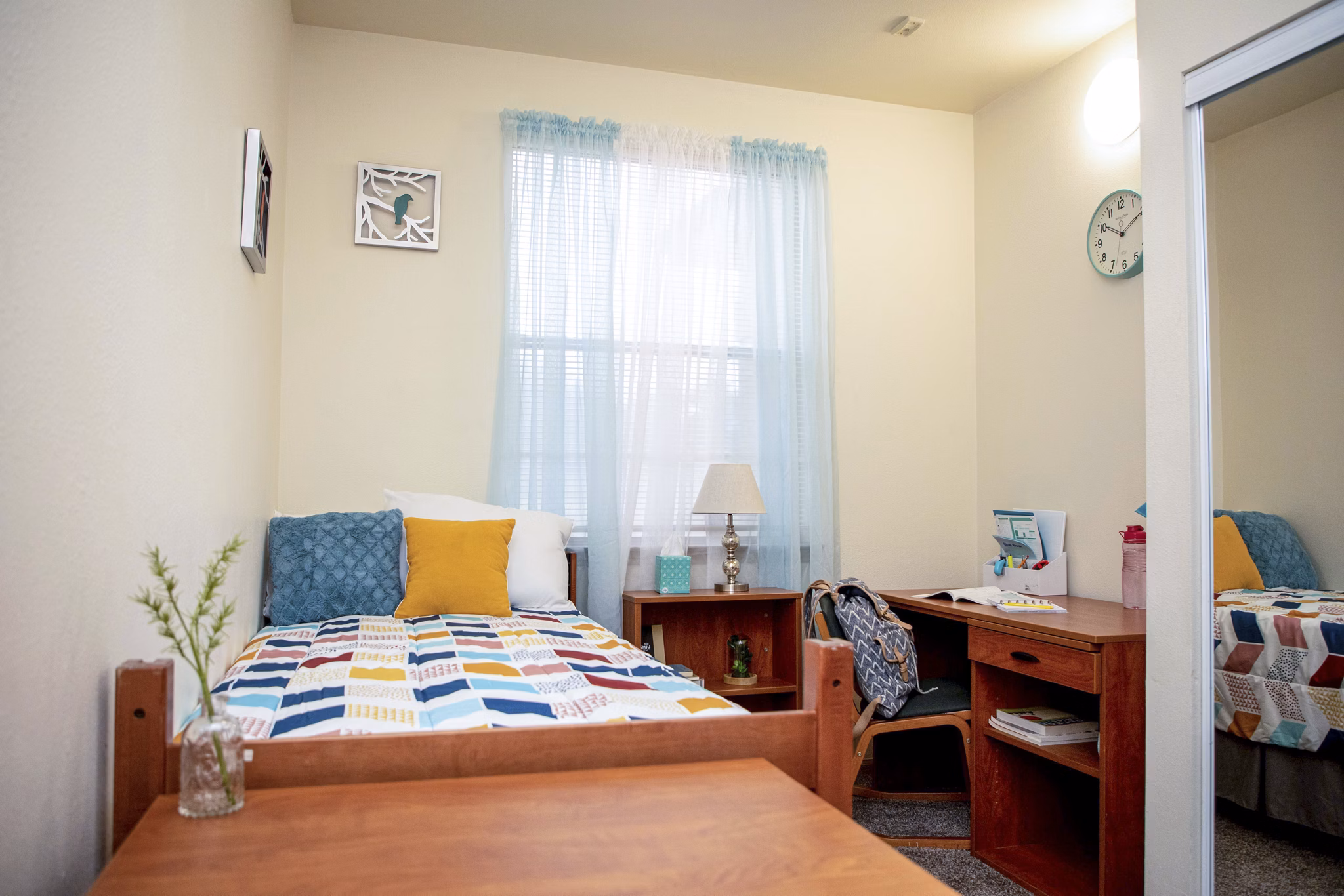 bedroom at University Village Apartments