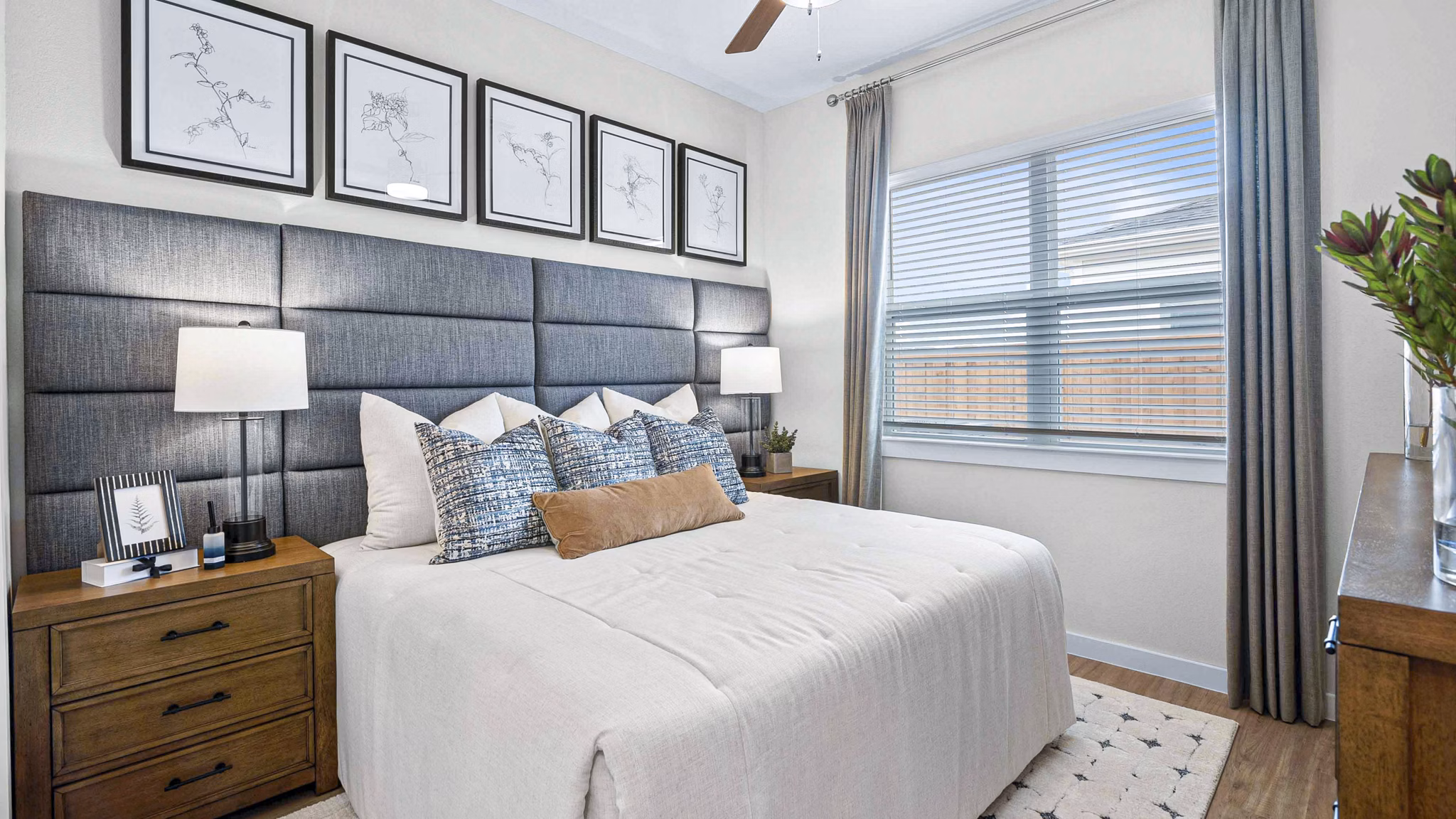 bedroom at Yardly Cypress Apartments