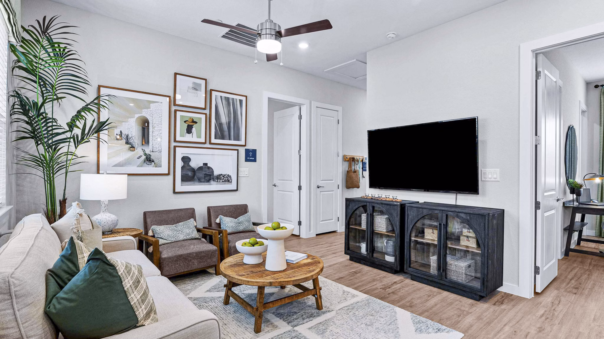 living room at Yardly Cypress Apartment Homes
