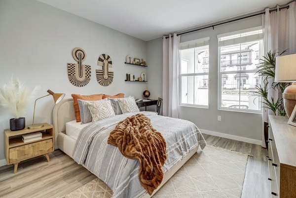 bedroom at Vida at Morgan Hill Apartments