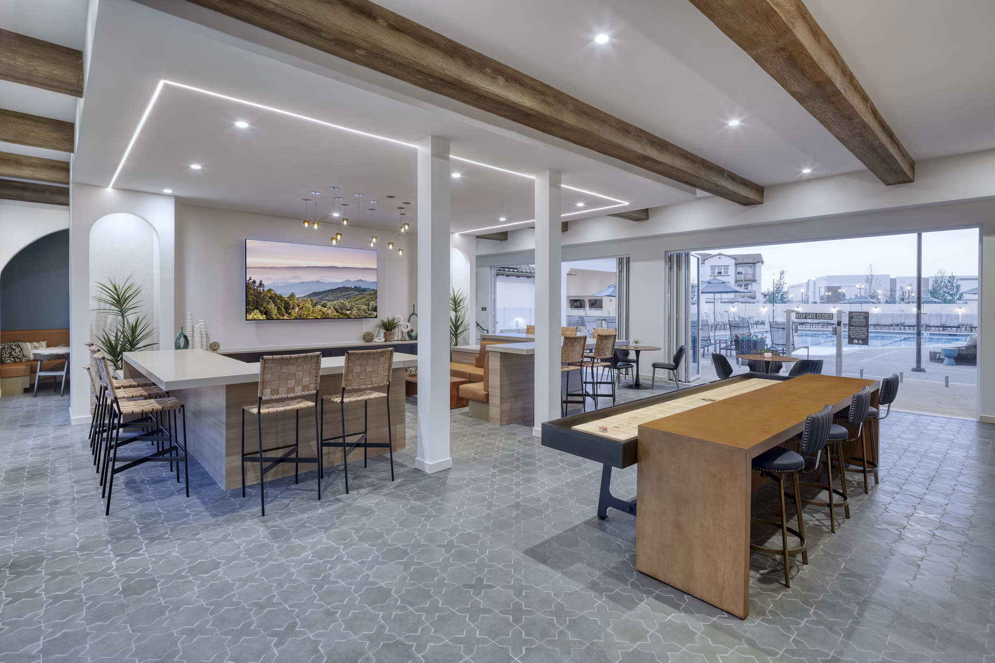 clubhouse at Vida at Morgan Hill Apartments