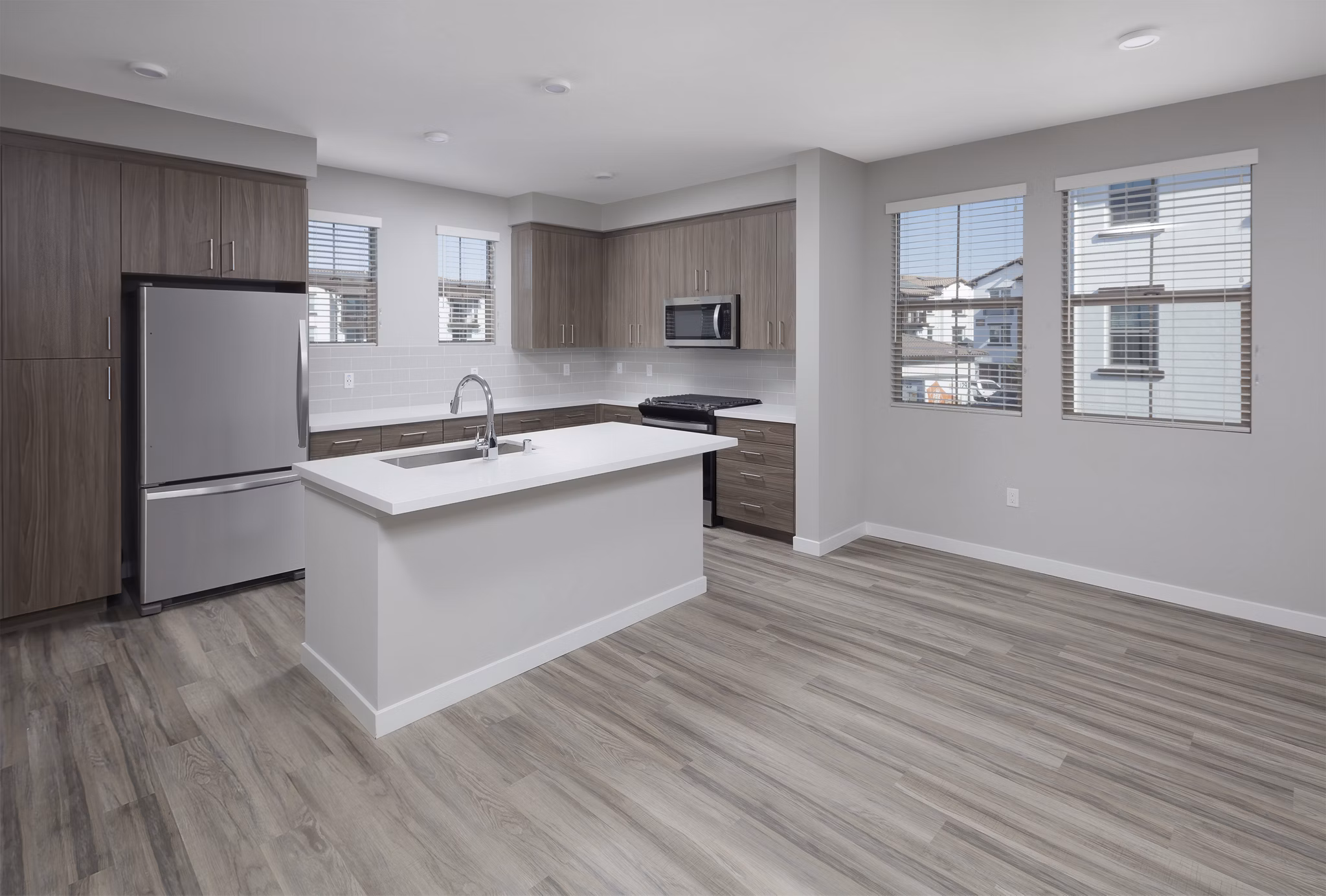 kitchen at Vida at Morgan Hill Apartments