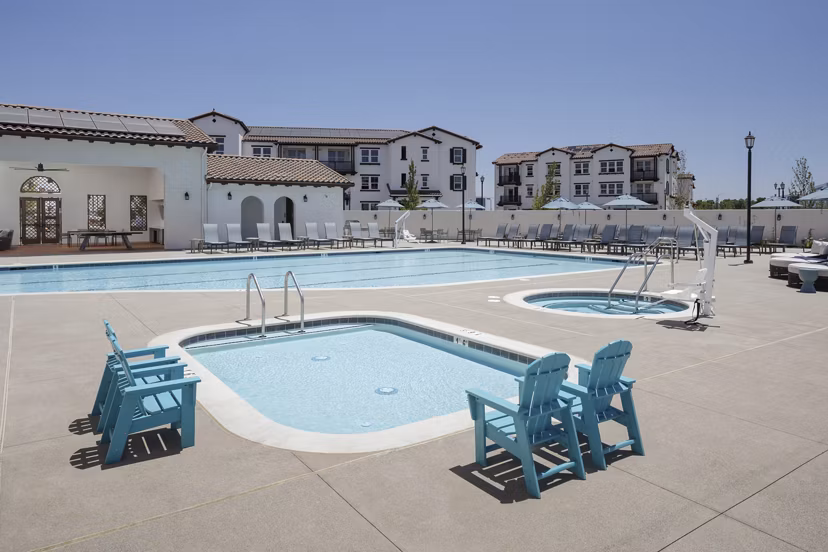 pool at Vida at Morgan Hill Apartments
