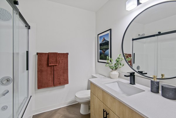 bathroom at Novi at Queen Anne Apartments