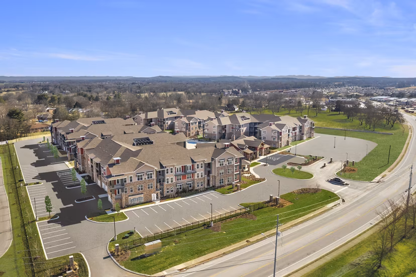 Easton Place: Luxurious view of modern high-rise apartments in vibrant urban area