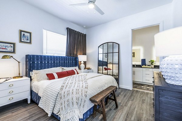 bedroom at Vera at Cedar Park Apartments