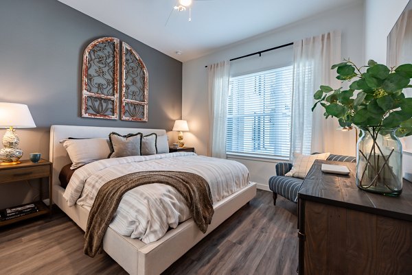 bedroom at Vera at Cedar Park Apartments