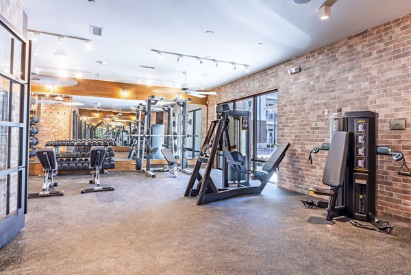 fitness center at Vera at Cedar Park Apartments