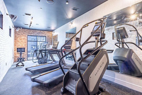 fitness center at Vera at Cedar Park Apartments