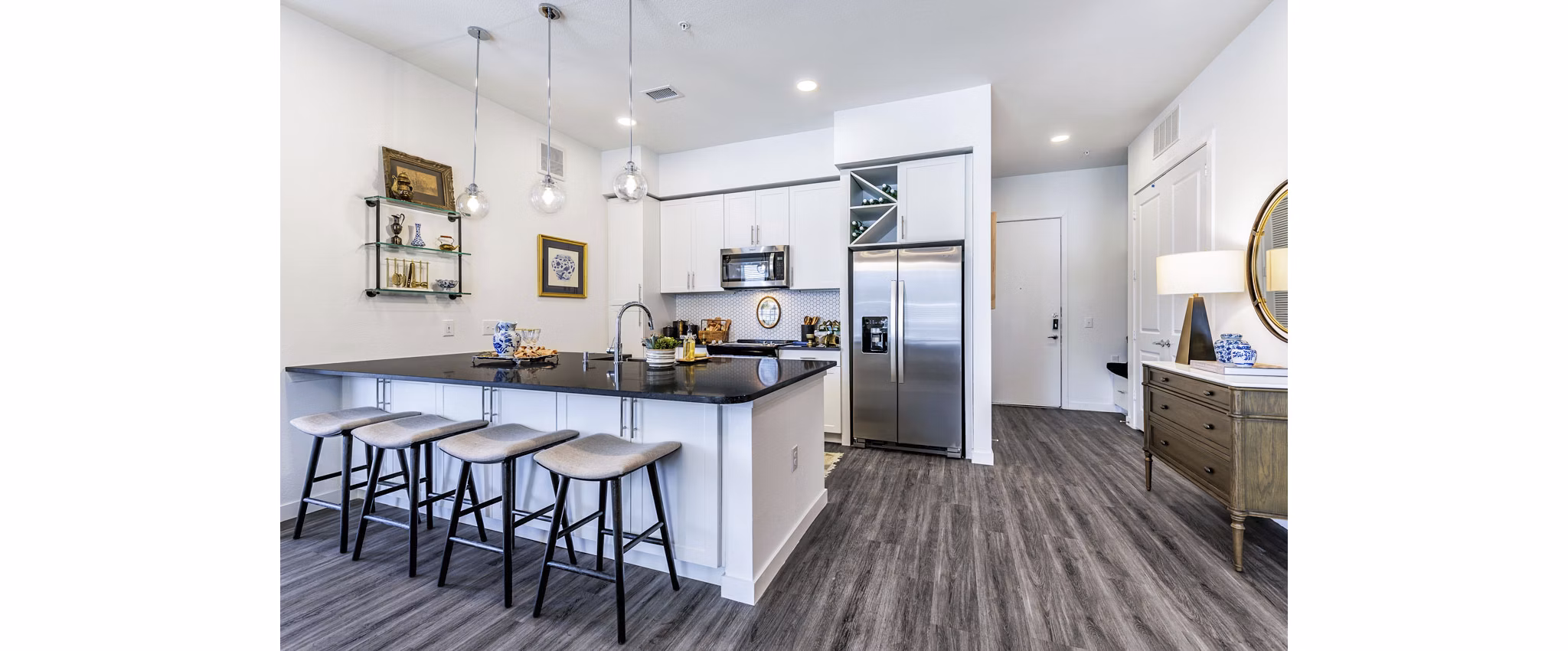 kitchen at Vera Cedar Park Apartments
