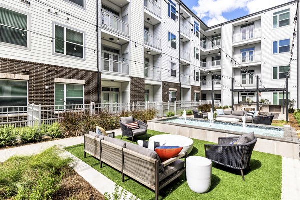 patio at Harvest Apartments