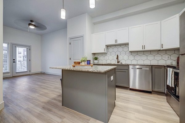 kitchen at Dry Creek at East Village Apartments