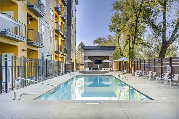 pool at ViA Apartments 