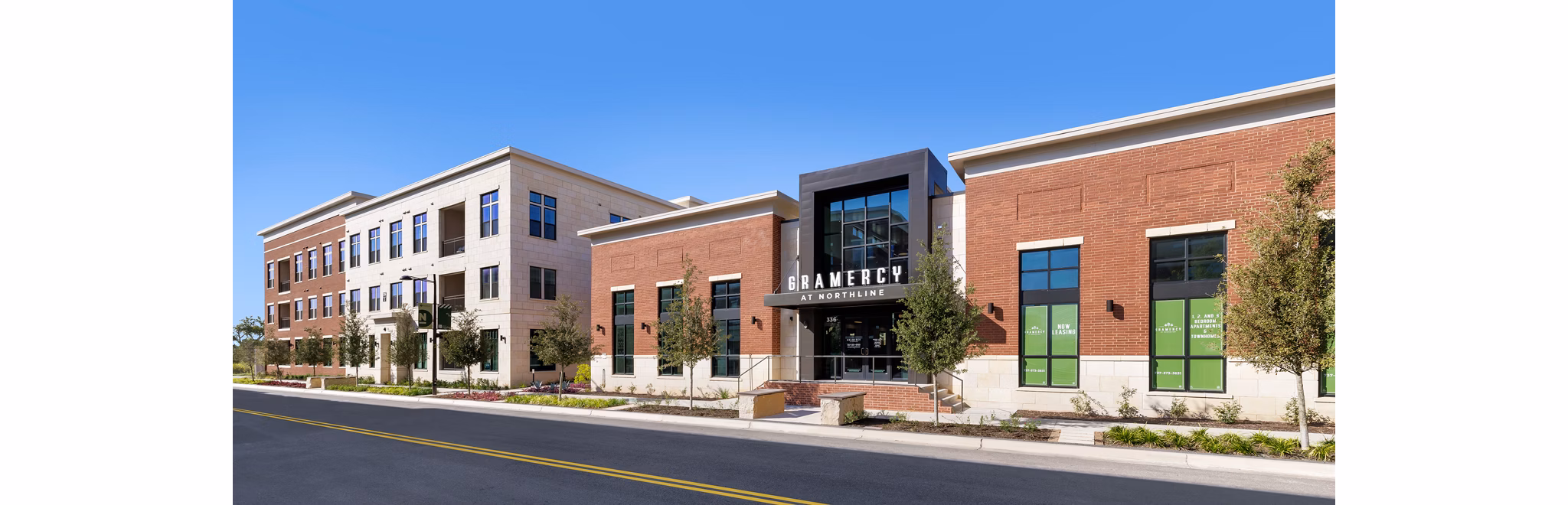building at Gramercy at Northline Apartments