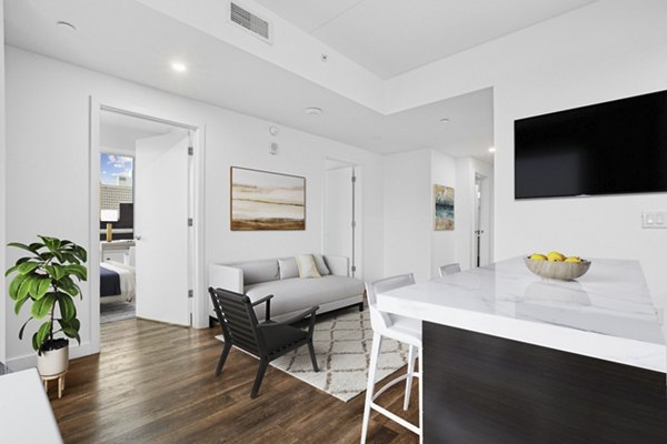 living room at Broadridge Apartments