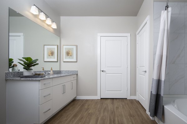 bathroom at Prose KTX Apartments