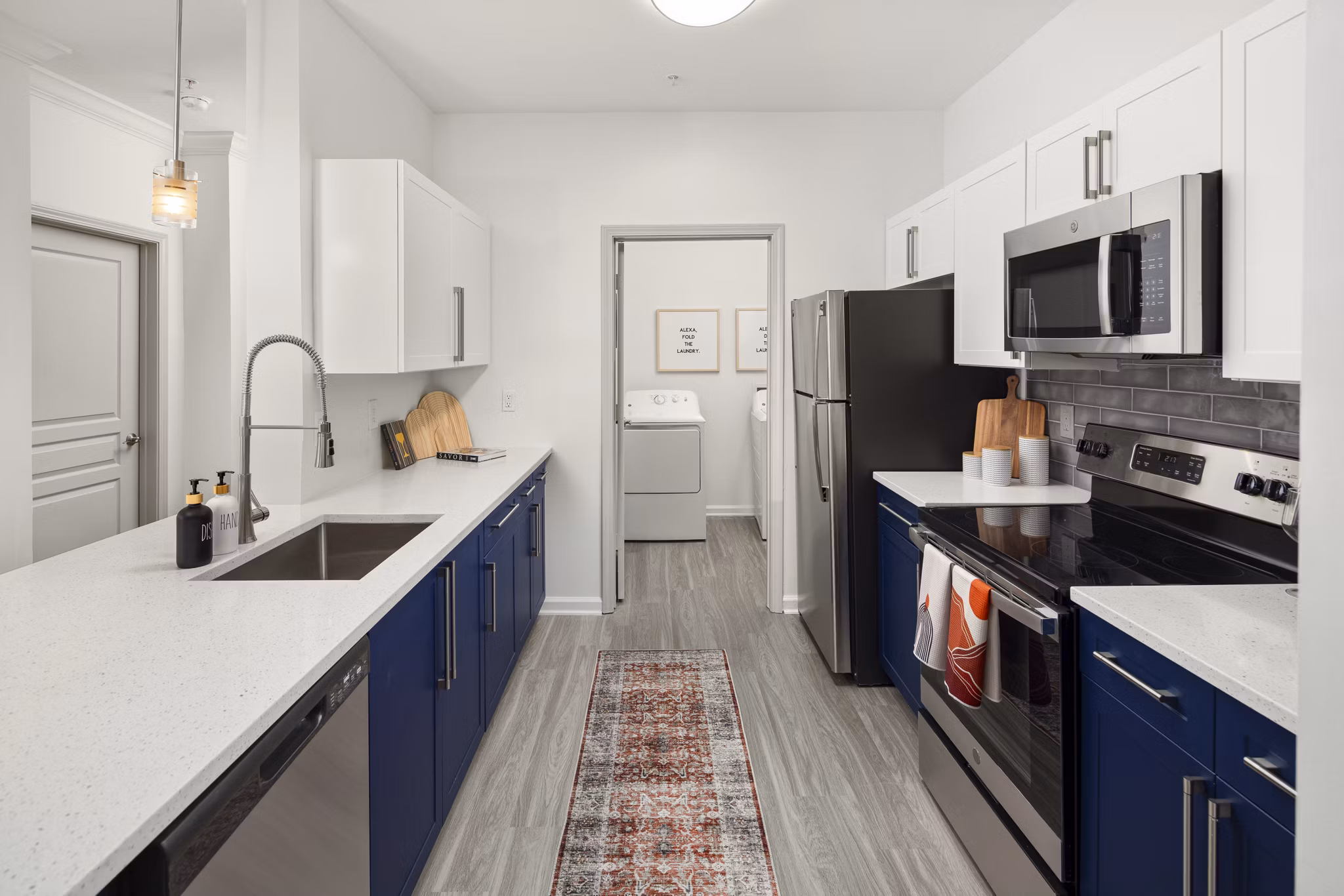 kitchen at Aventura Decatur Apartments