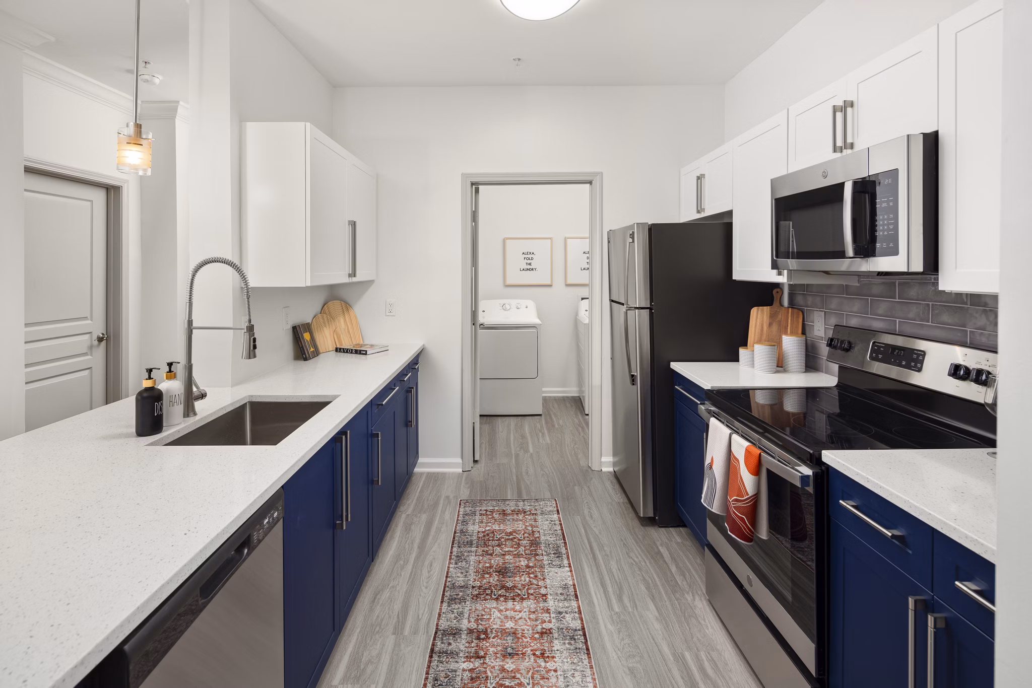 kitchen at Aventura Decatur Apartments