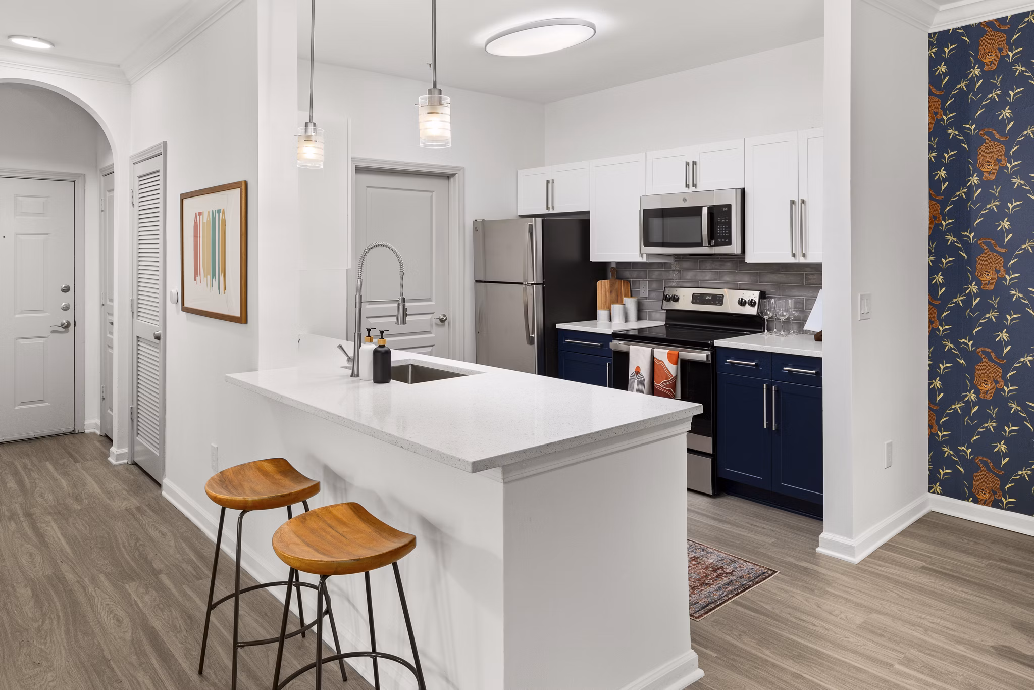 kitchen at Aventura Decatur Apartments