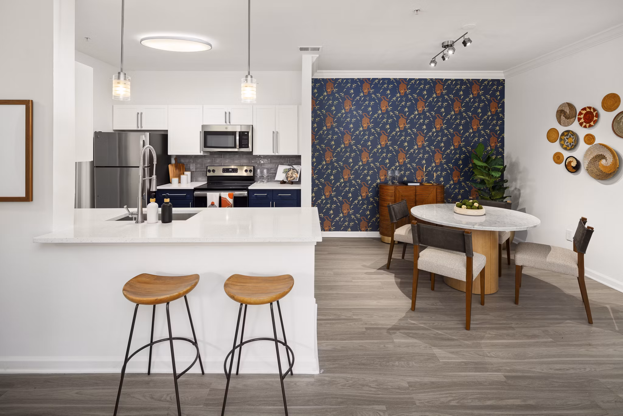 kitchen at Aventura Decatur Apartments