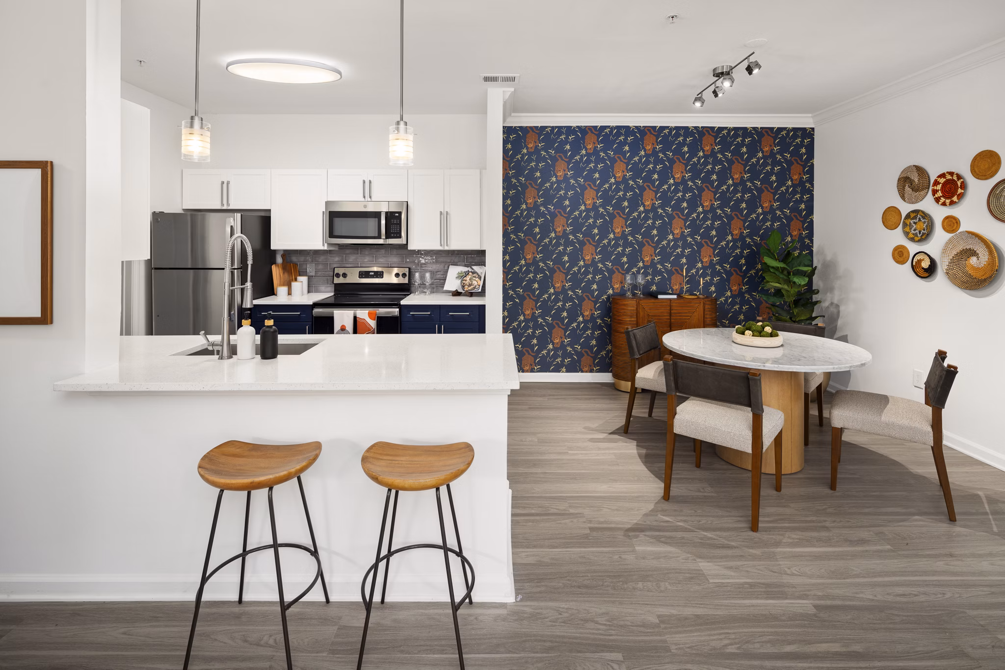 kitchen at Aventura Decatur Apartments