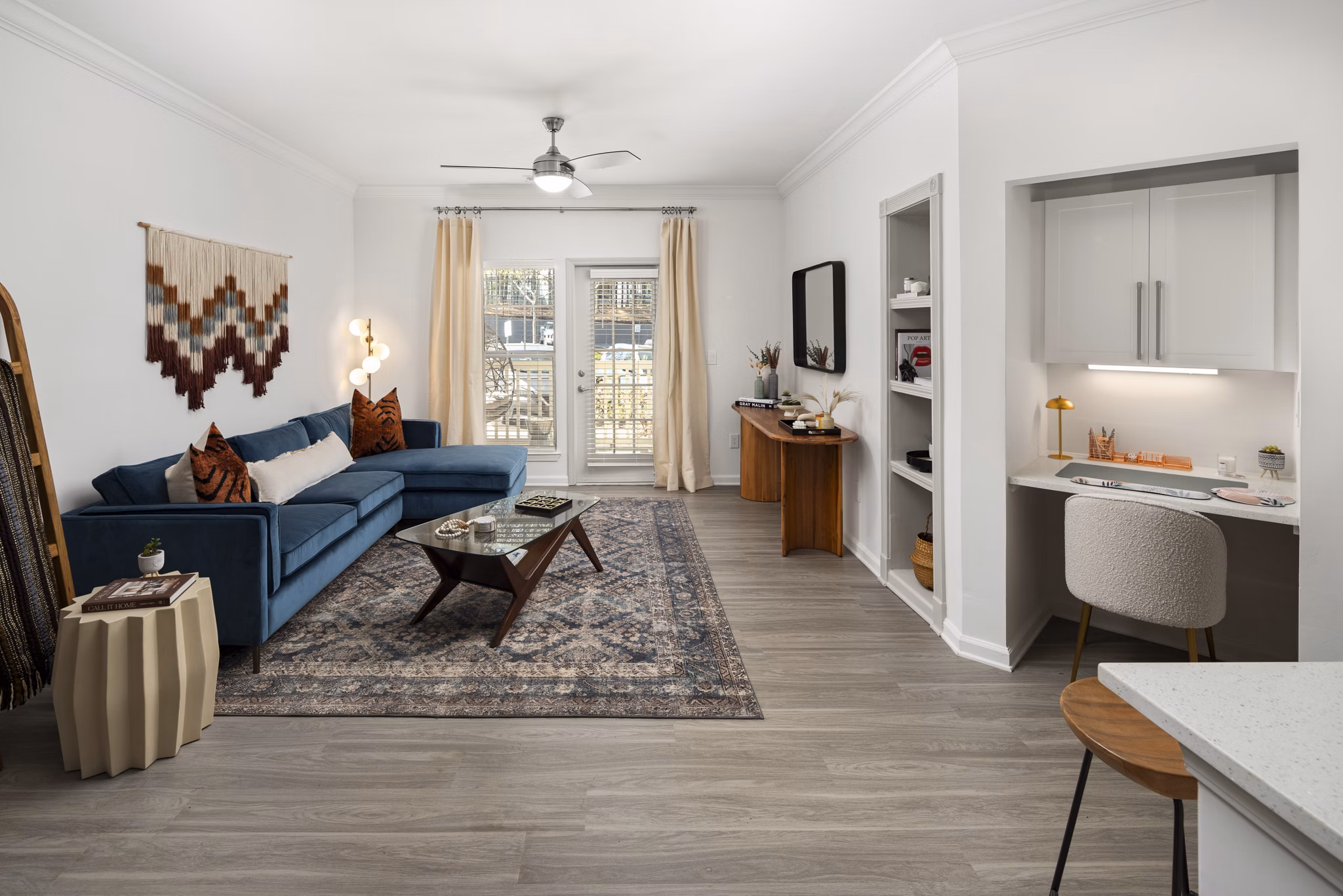 living room at Aventura Decatur Apartments