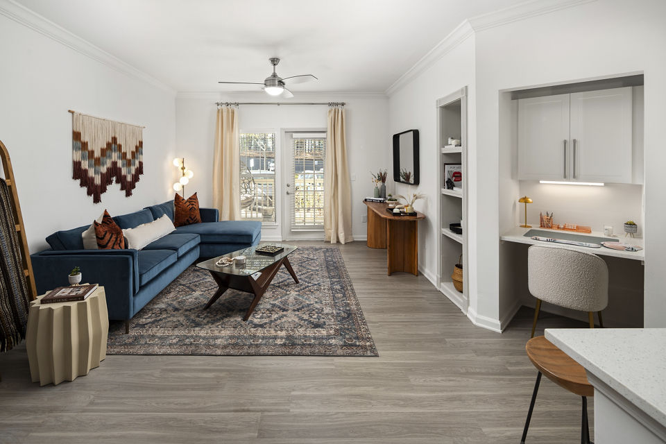 living room at Aventura Decatur Apartments