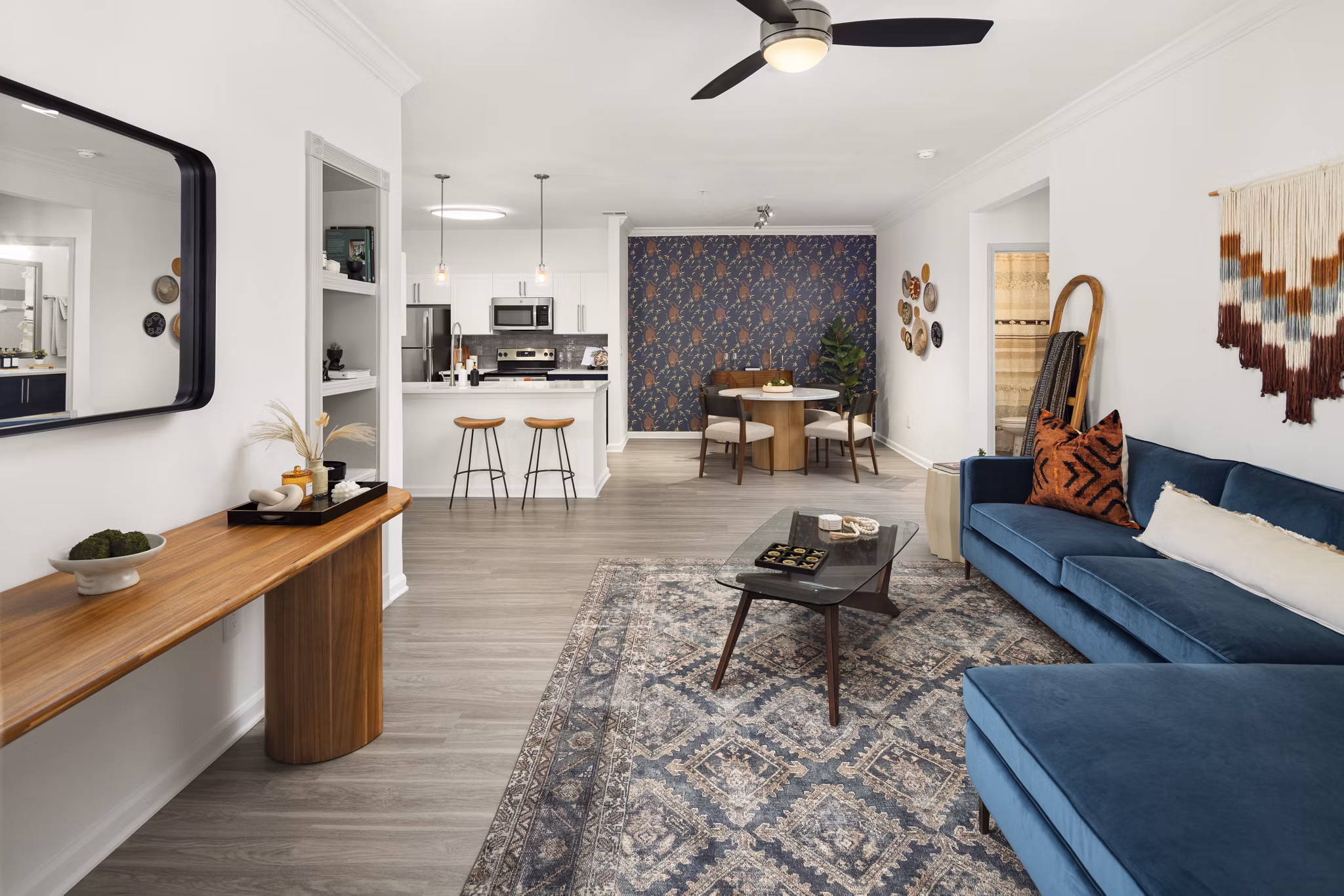 living room at Aventura Decatur Apartments