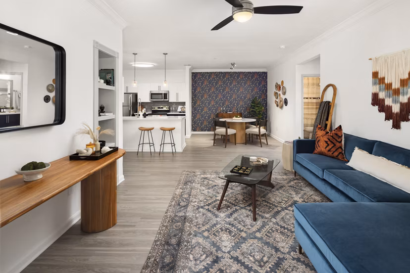 living room at Aventura Decatur Apartments